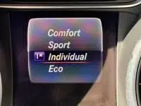 Écran du mode de conduite du Mercedes GLA 200 Fascination 2019, affichant les options Comfort, Sport, Individual et Eco.